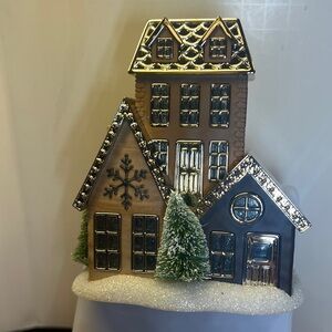 Bath & Body Works Wallflowers Holiday Village Light PROJECTOR Fragrance‎ Plug-In